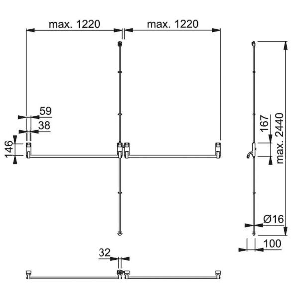 Arrone AR888 Dimensions